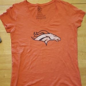 Denver Broncos football tshirt NWOT